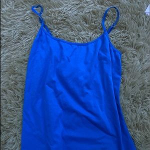 Y2K/INDIE super cute blue cami top